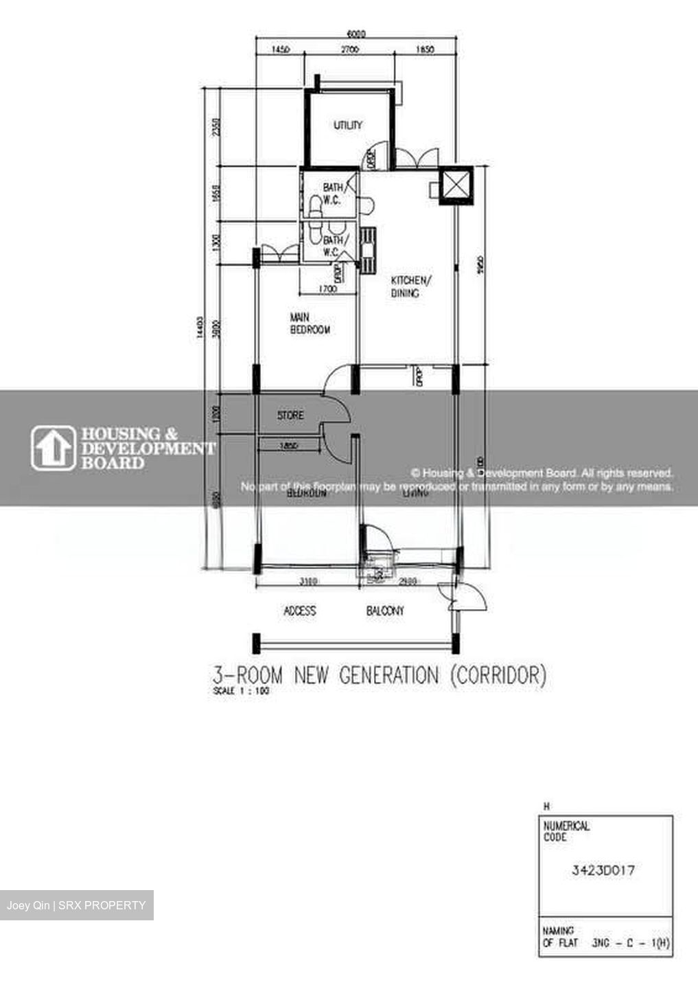 Blk 63 Telok Blangah Heights (Bukit Merah), HDB 3 Rooms #597687431